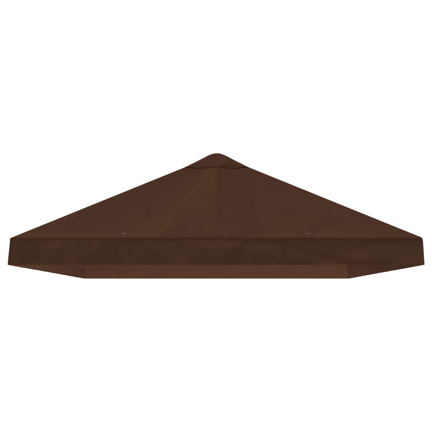 Gazebo Canopy Cover 6 x 3 m Brown Polyester 190
