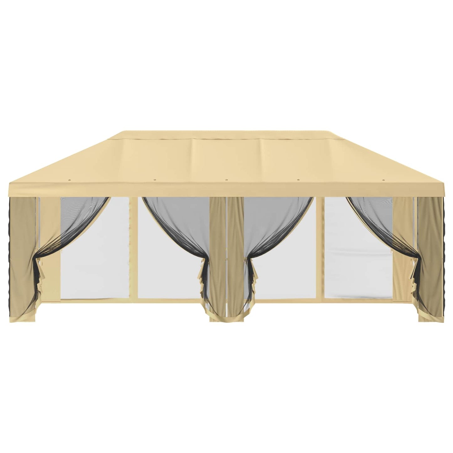 Gazebo Cover with Sidewalls 6 x 3 m Cream Polyester 190
