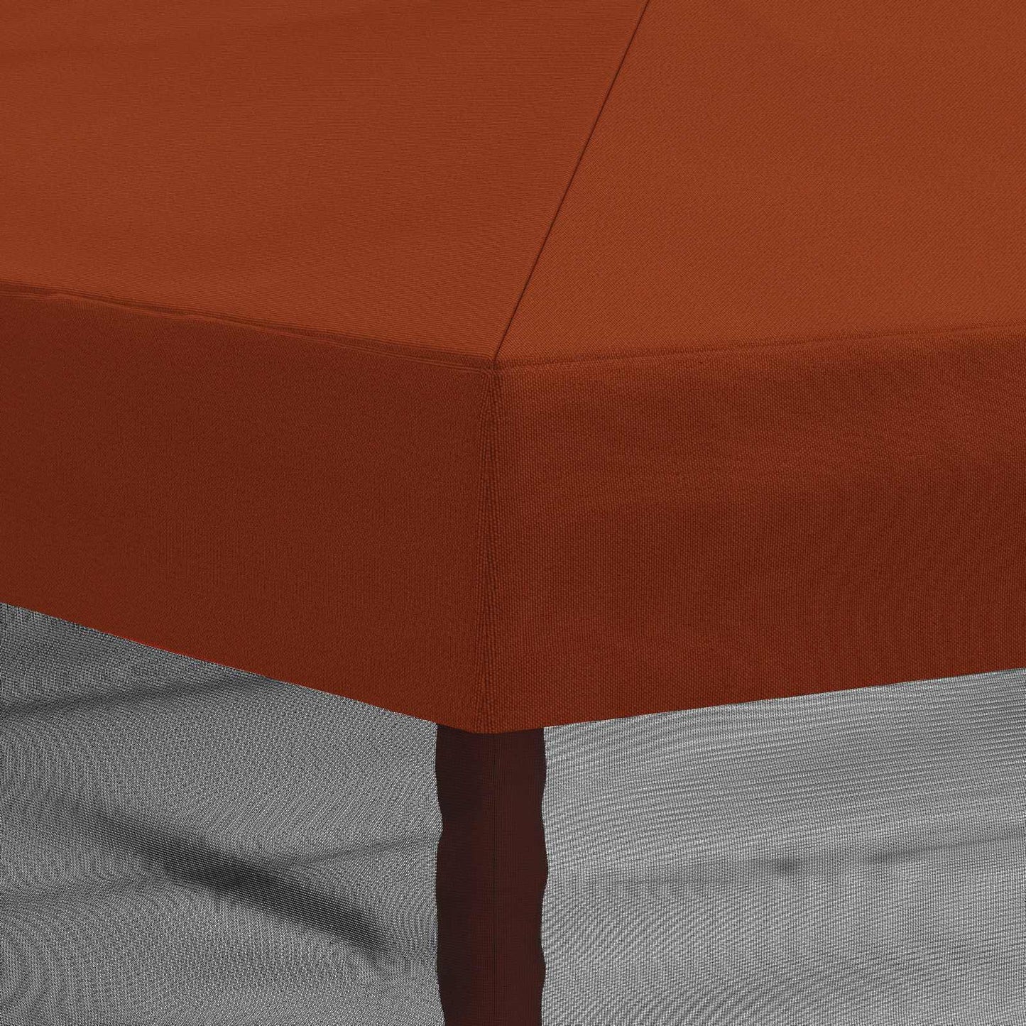 Gazebo Cover with Sidewalls 6 x 3 m Terracotta Polyester 190
