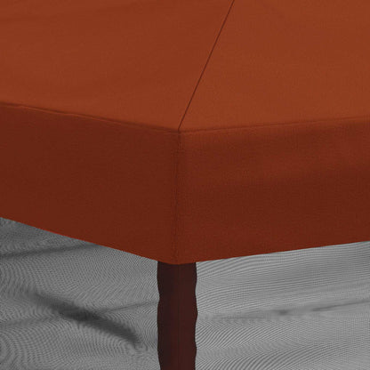 Gazebo Cover with Sidewalls 6 x 3 m Terracotta Polyester 190