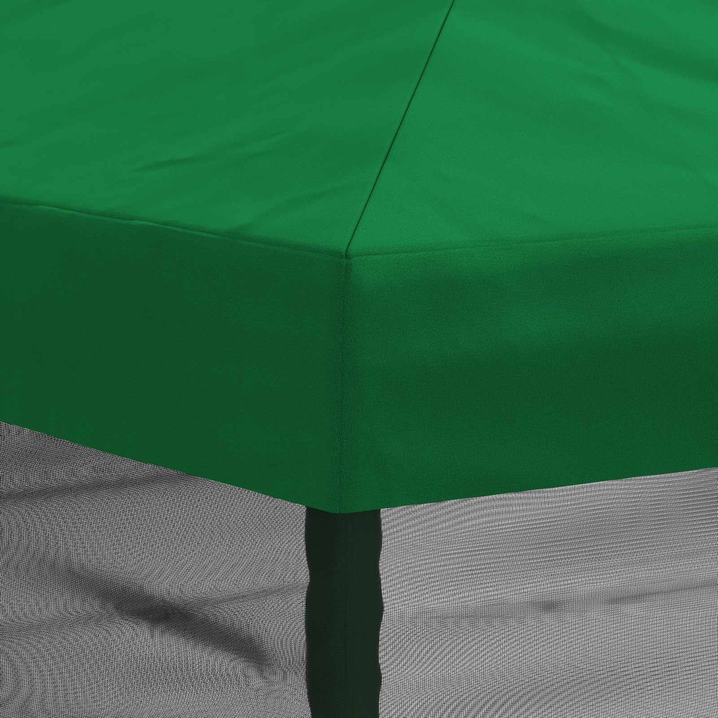 Gazebo Cover with Sidewalls 6 x 3 m Green Polyester 190