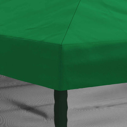 Gazebo Cover with Sidewalls 6 x 3 m Green Polyester 190