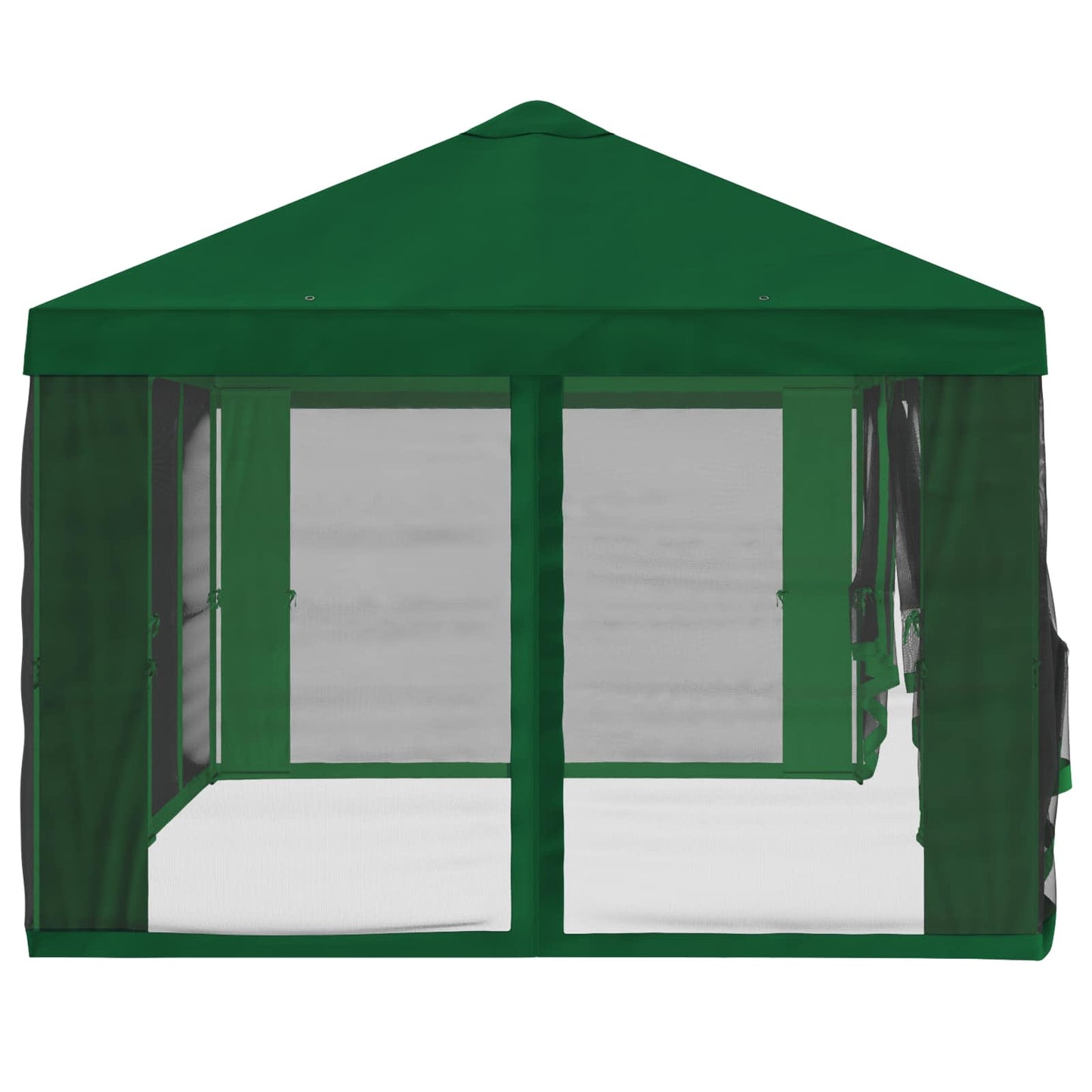 Gazebo Cover with Sidewalls 6 x 3 m Green Polyester 190
