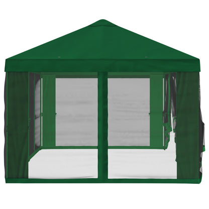 Gazebo Cover with Sidewalls 6 x 3 m Green Polyester 190