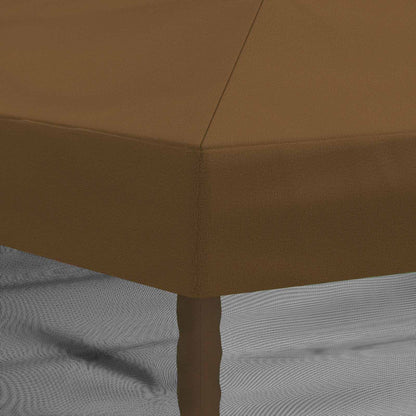 Gazebo Cover with Sidewalls 6 x 3 m Taupe Polyester 190