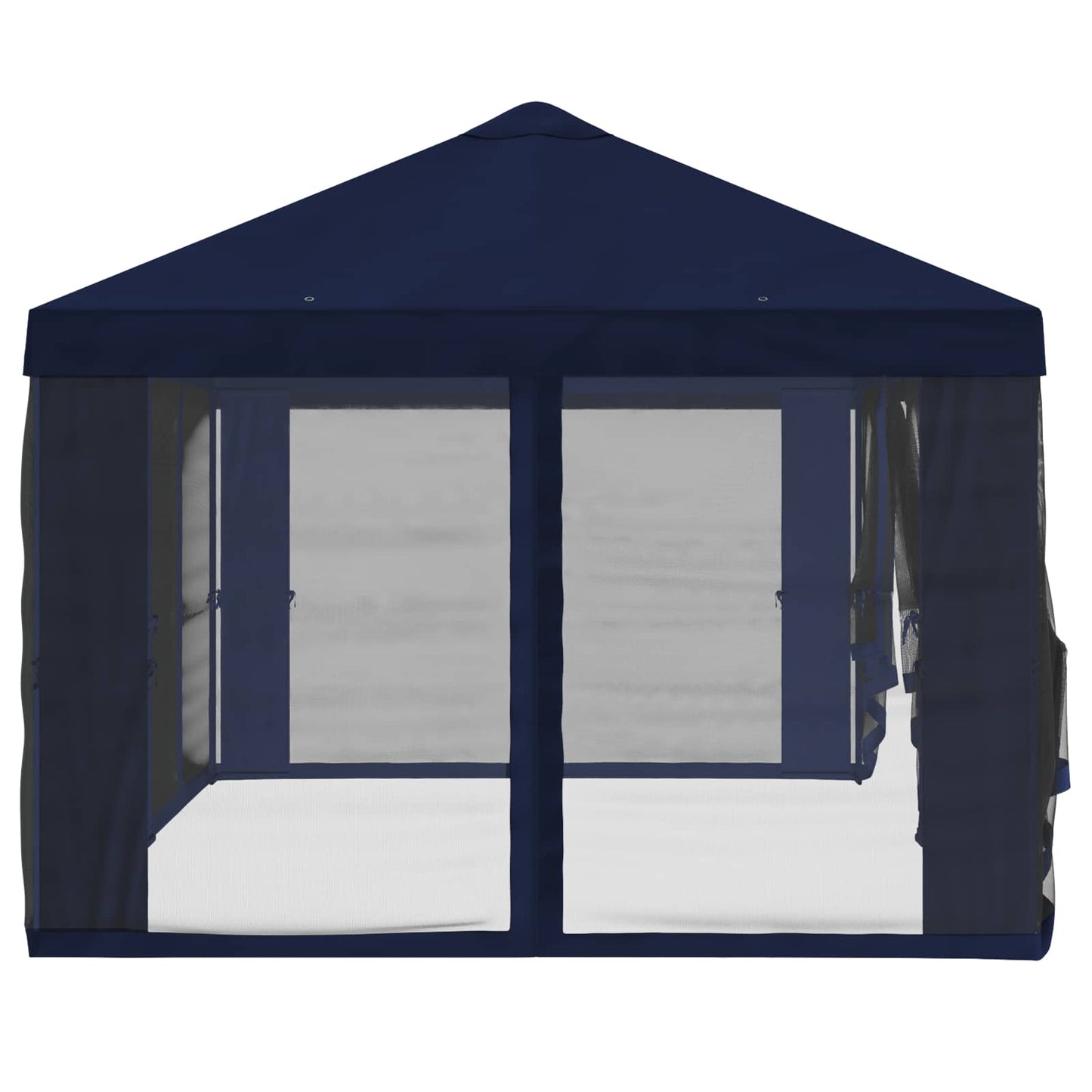 Gazebo Cover with Sidewalls 6 x 3 m Blue Polyester 190