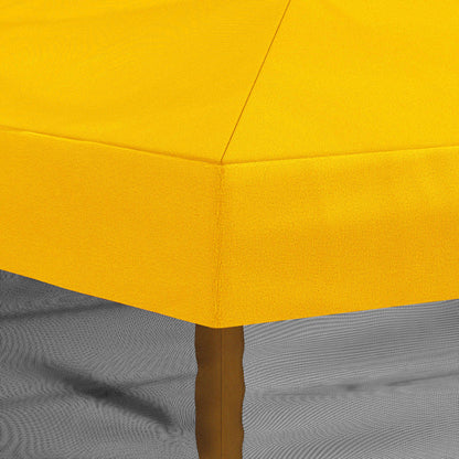 Gazebo Cover with Sidewalls 6 x 3 m Yellow Polyester 190
