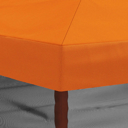 Gazebo Cover with Sidewalls 6 x 3 m Orange Polyester 190