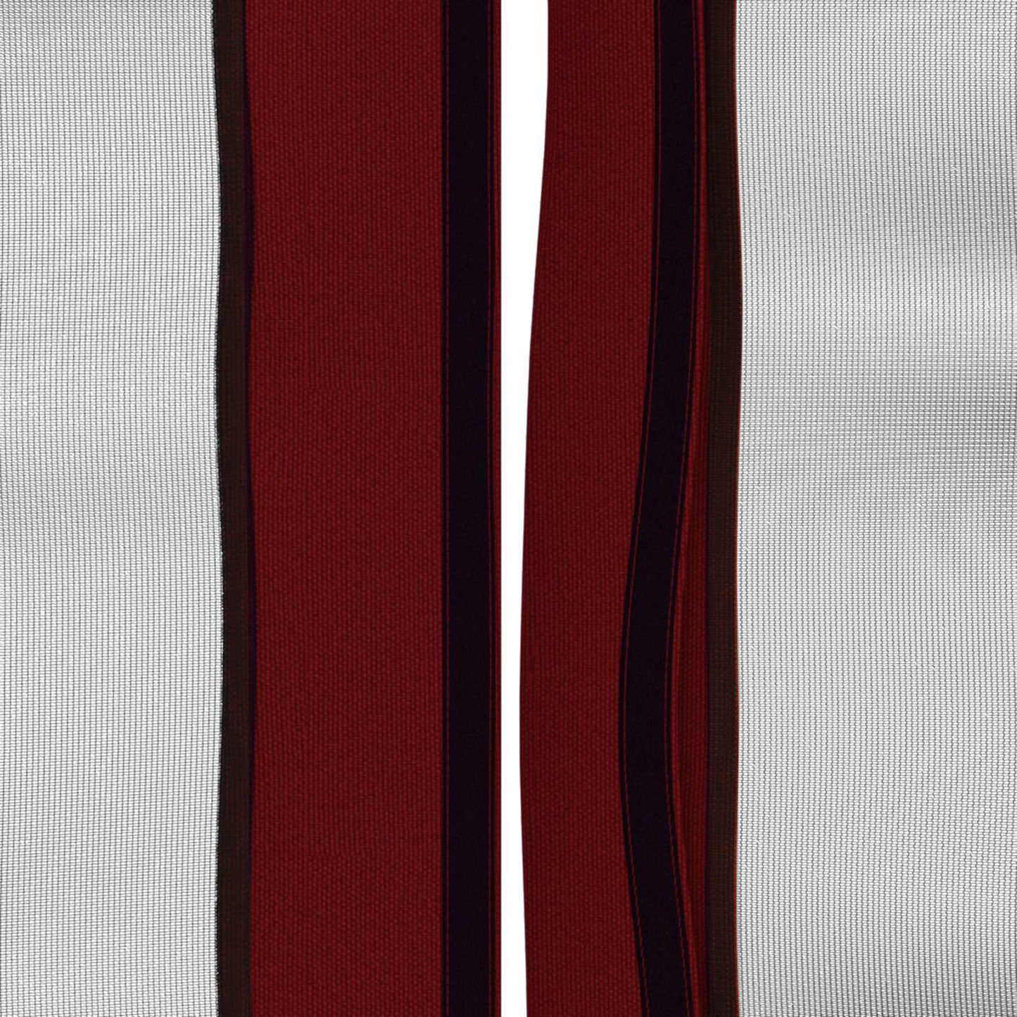 Gazebo Cover with Sidewalls 6 x 3 m Burgundy Polyester 190