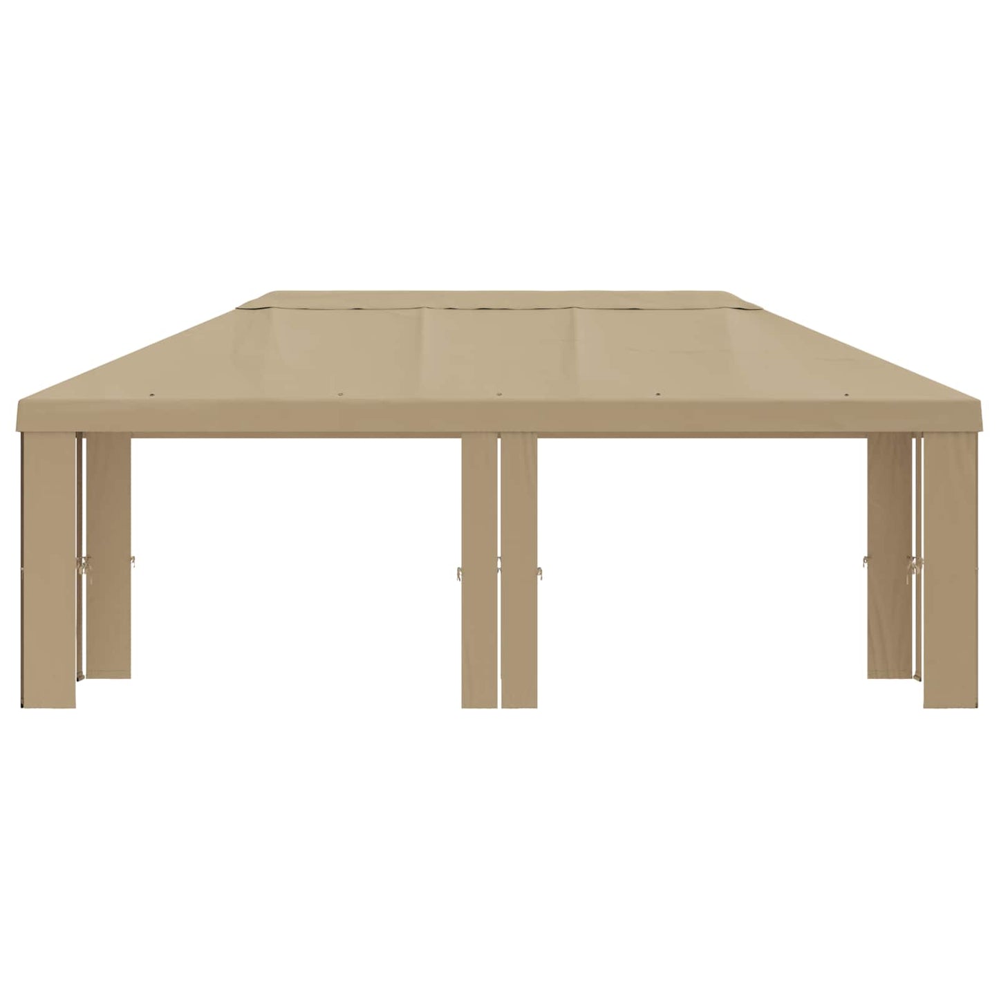 Gazebo Cover 6 x 3 m Beige Polyester 190 gsm