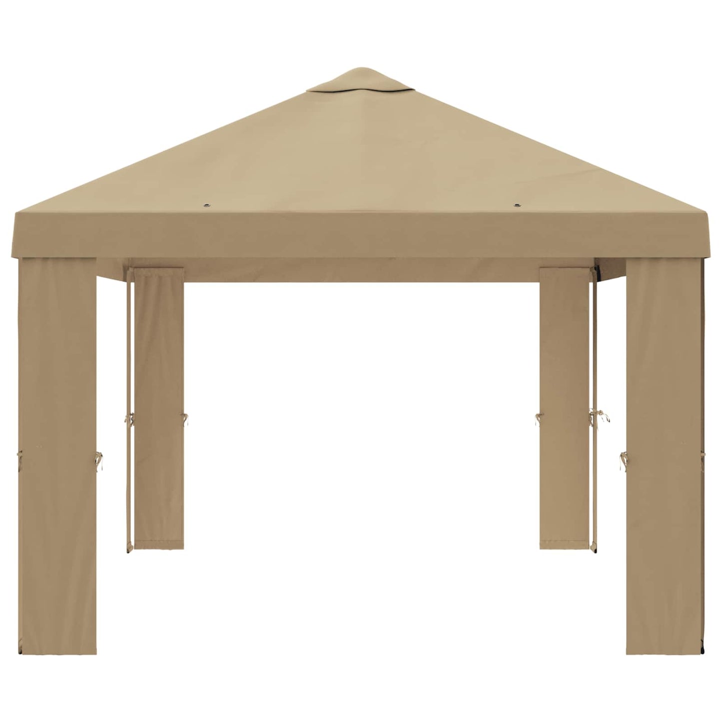 Gazebo Cover 6 x 3 m Beige Polyester 190 gsm