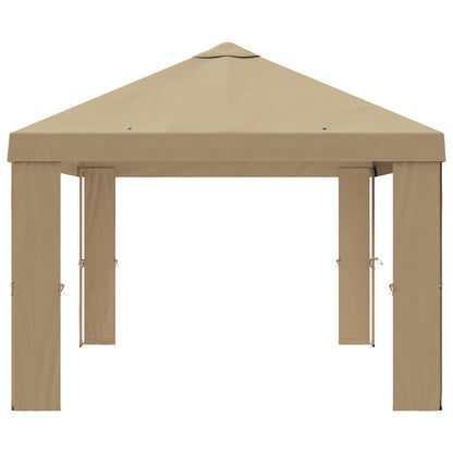 Gazebo Cover 6 x 3 m Beige Polyester 190 gsm