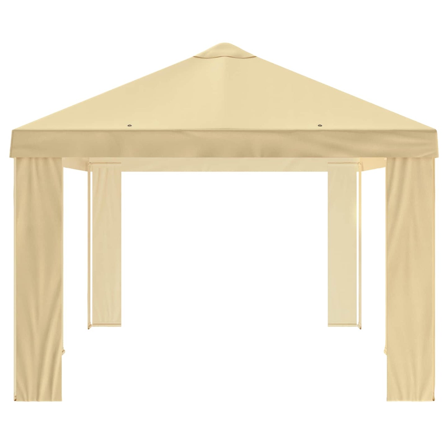 Gazebo Cover 6 x 3 m Cream Polyester 190 gsm