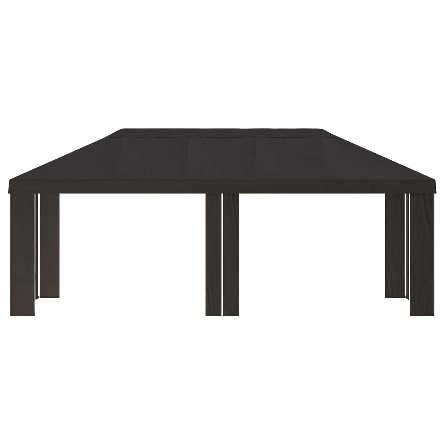 Gazebo Cover 6 x 3 m Anthracite Polyester 190 gsm