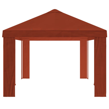 Gazebo Cover 6 x 3 m Terracotta Polyester 190 gsm