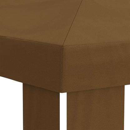 Gazebo Cover 6 x 3 m Taupe Polyester 190 gsm