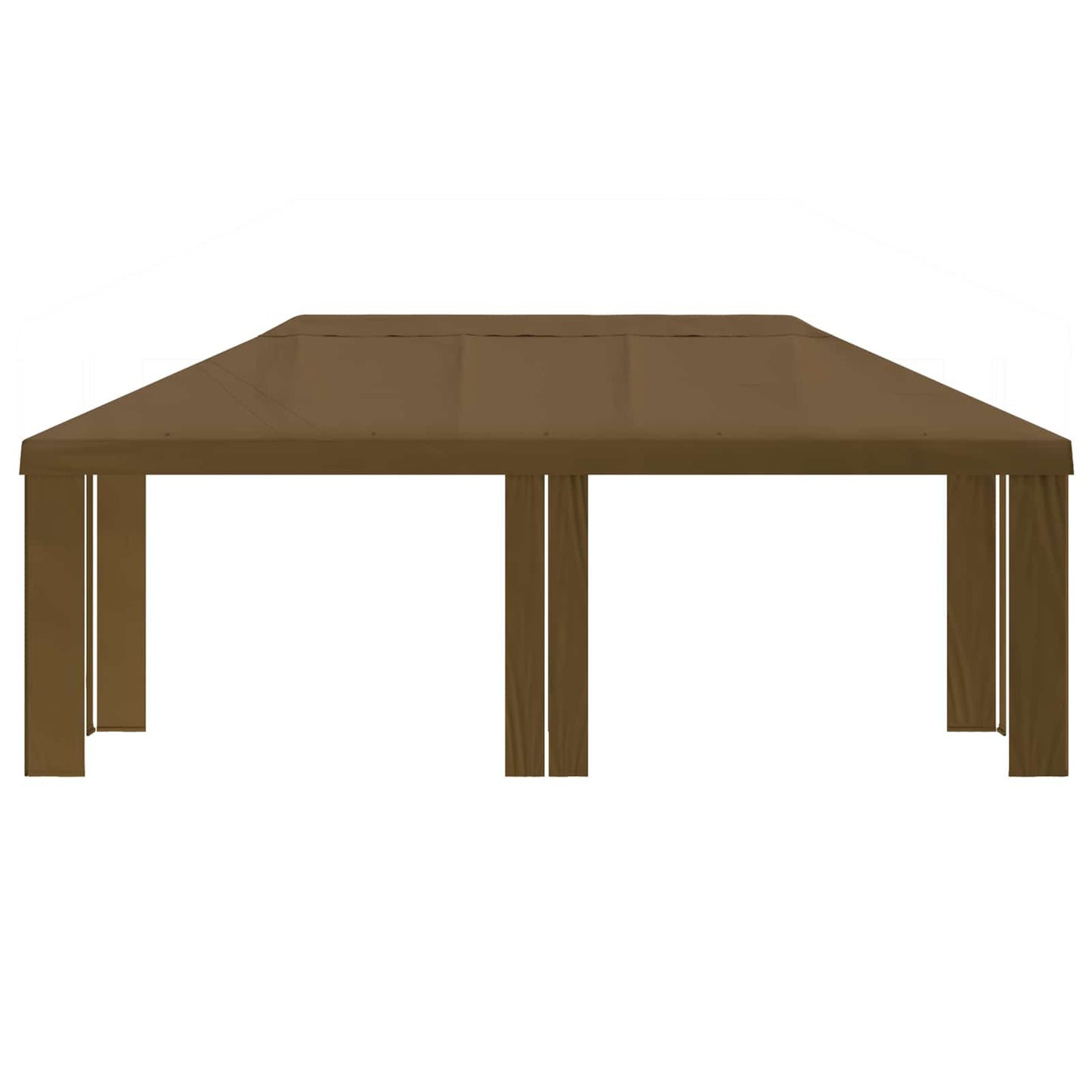 Gazebo Cover 6 x 3 m Taupe Polyester 190 gsm
