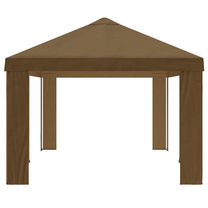 Gazebo Cover 6 x 3 m Taupe Polyester 190 gsm
