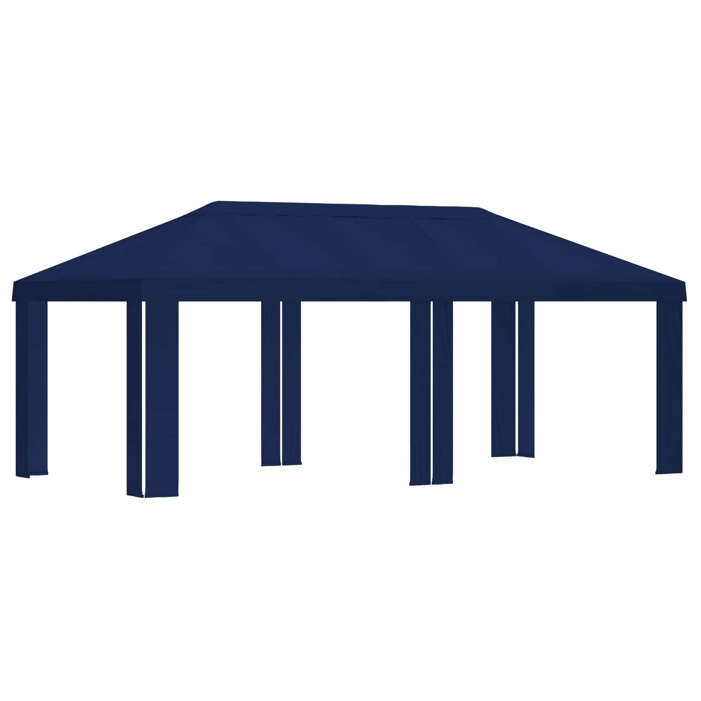Gazebo Cover 6 x 3 m Blue Polyester 190 gsm