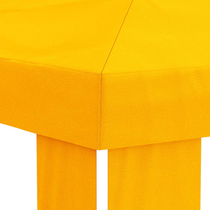 Gazebo Cover 6 x 3 m Yellow Polyester 190 gsm