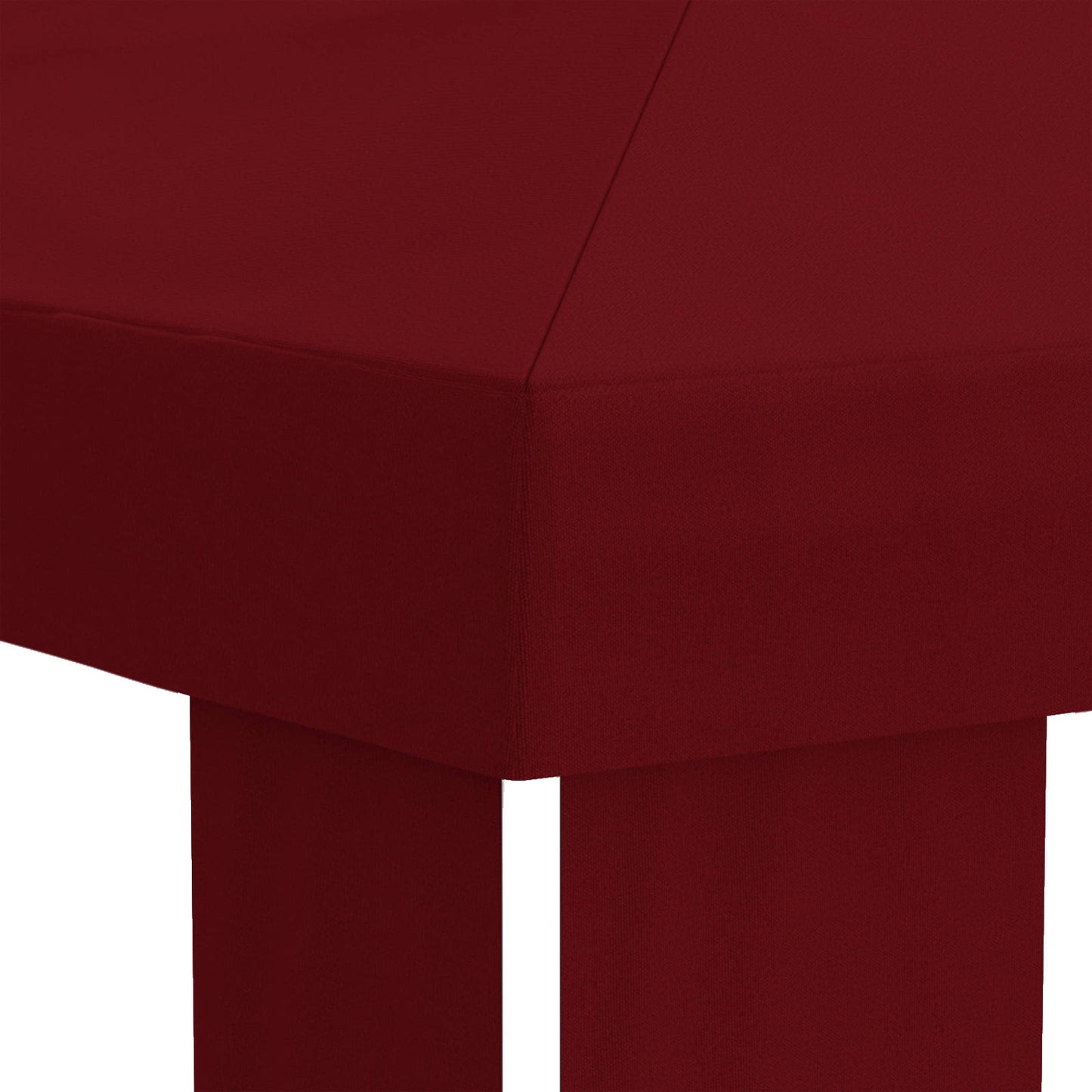 Gazebo Cover 6 x 3 m Burgundy Polyester 190 gsm