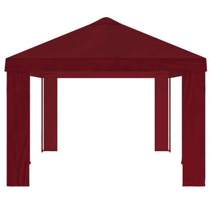 Gazebo Cover 6 x 3 m Burgundy Polyester 190 gsm