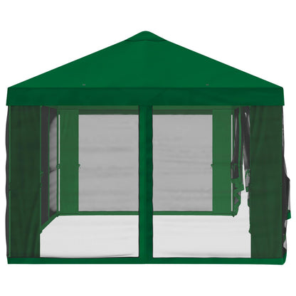 Gazebo Cover with Sidewalls Green 600.5 x 300.5 cm Polyester