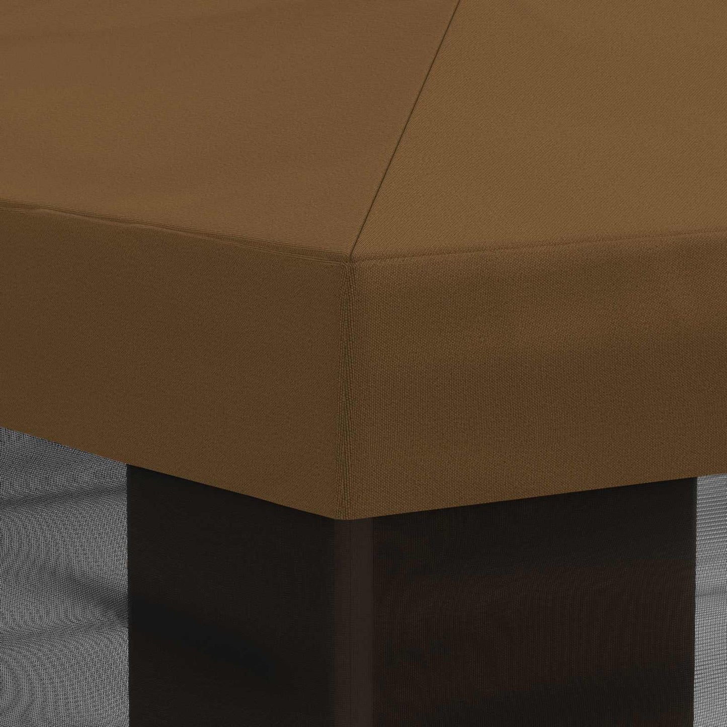 Gazebo Cover with Sidewalls Taupe 600.5 x 300.5 cm Polyester