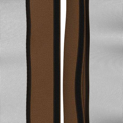 Gazebo Cover with Sidewalls Taupe 600.5 x 300.5 cm Polyester