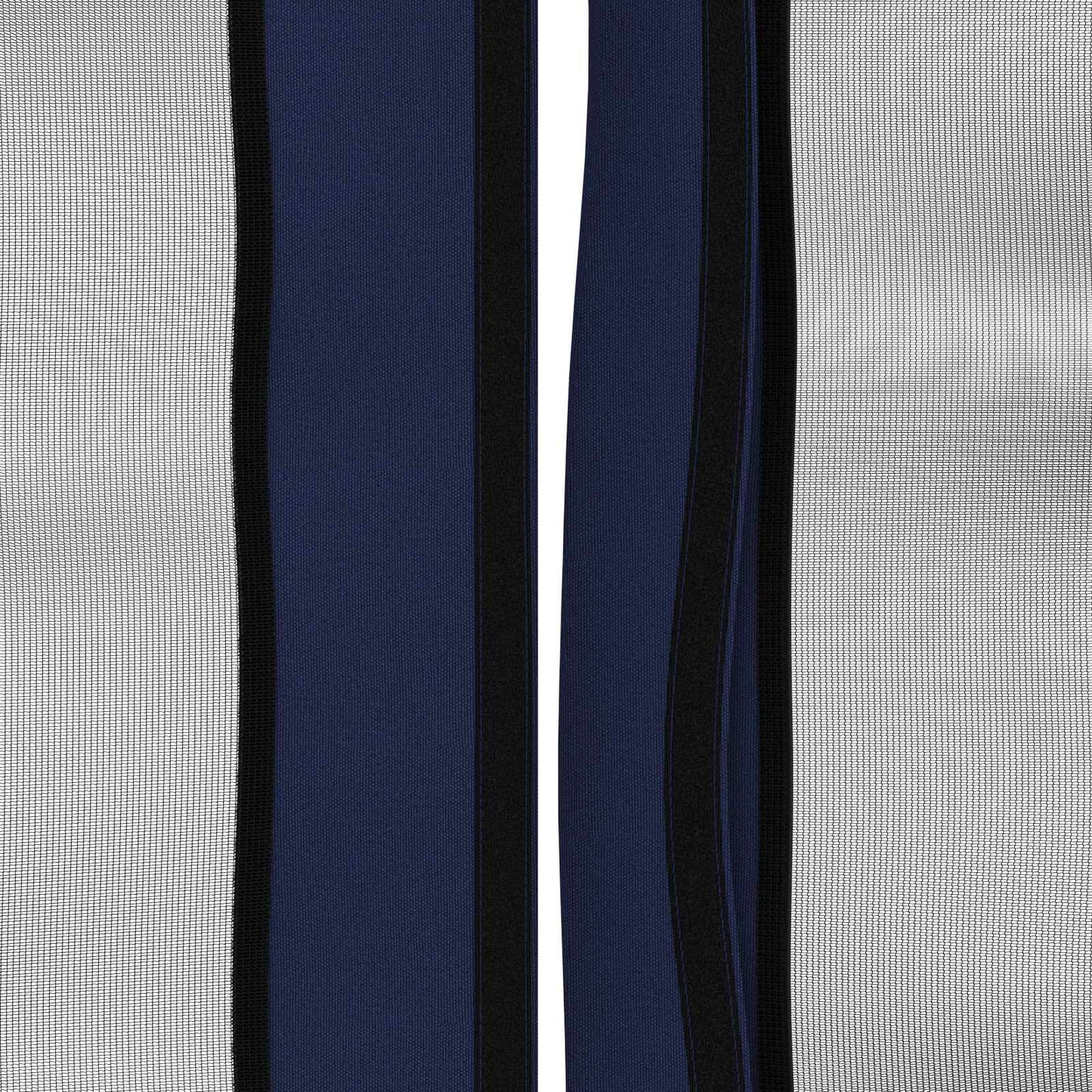 Gazebo Cover with Sidewalls Blue 600.5 x 300.5 cm Polyester