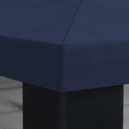 Gazebo Cover with Sidewalls Blue 600.5 x 300.5 cm Polyester