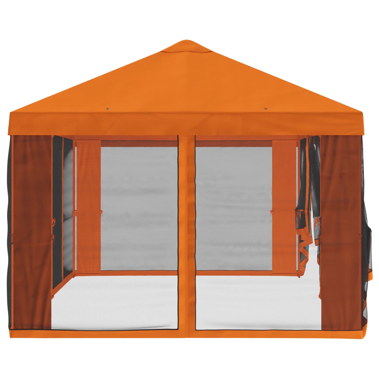Gazebo Cover with Sidewalls Orange 600.5 x 300.5 cm Polyester