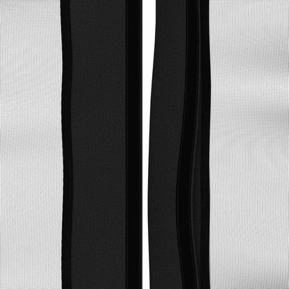 Gazebo Cover with Sidewalls Black 600.5 x 300.5 cm Polyester