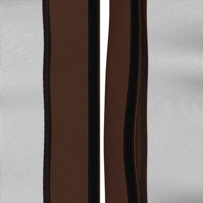 Gazebo Cover with Sidewalls Brown 600.5 x 300.5 cm Polyester