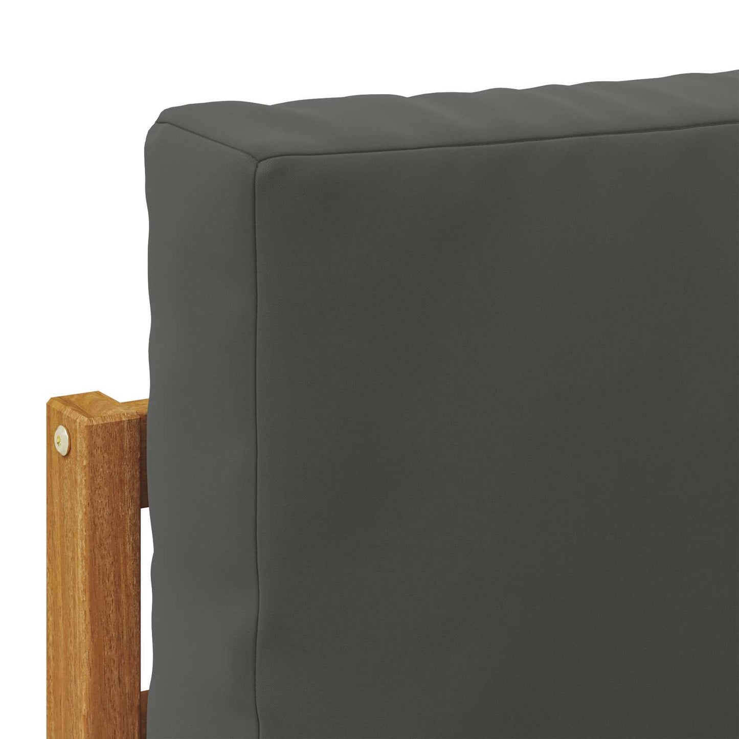 Outdoor Middle and Corner Sofa 2 Piece Natural and Anthracite