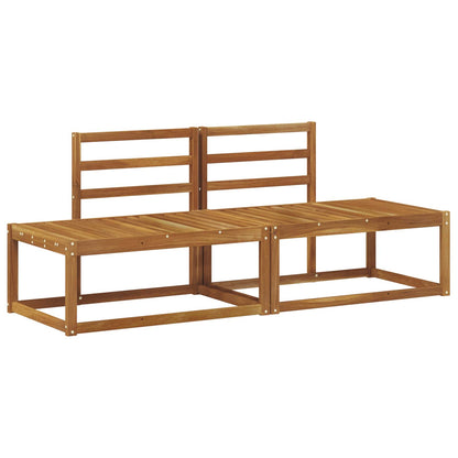 Outdoor End Sofa 2 Piece Natural 182.5 x 63 x 73 cm