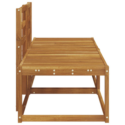 Outdoor End Sofa 2 Piece Natural 182.5 x 63 x 73 cm