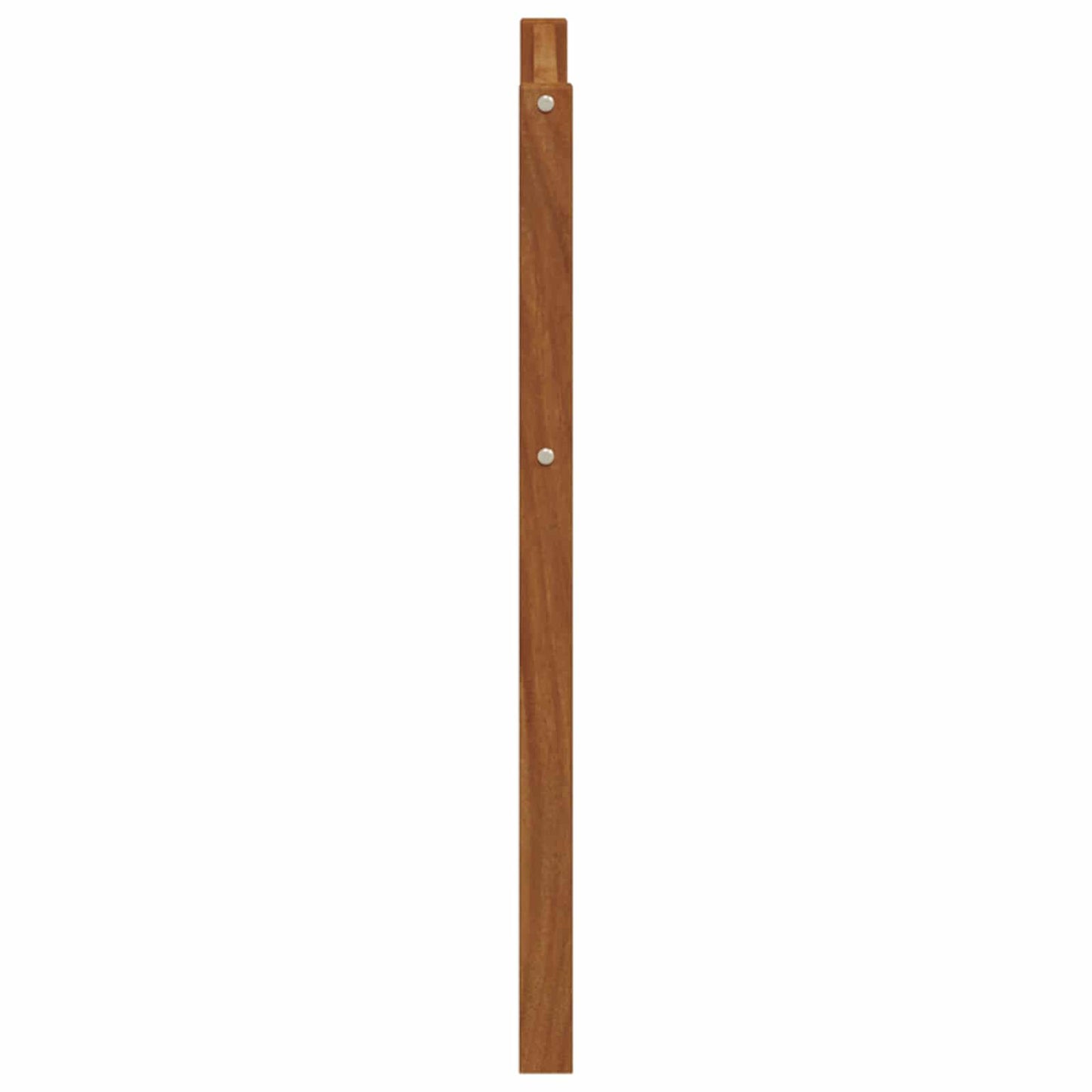 Armrest 2 pcs Natural 59 x 4 x 73 cm Solid Acacia Wood