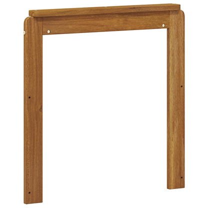 Armrests 2 pcs Brown 59 x 6 x 61 cm Engineered Wood