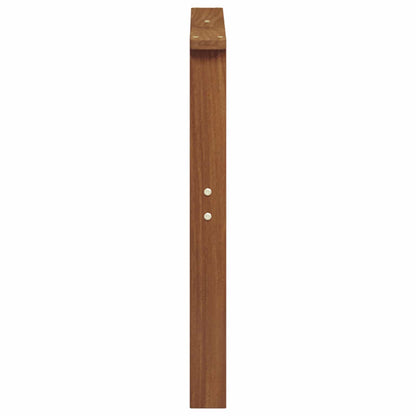 Armrests 2 pcs Brown 60 x 6 x 61 cm Engineered Wood