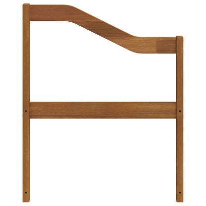 Armrest 2 pcs Natural 59 x 4 x 73 cm Solid Acacia Wood