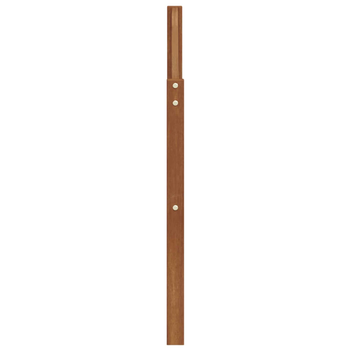 Armrest 2 pcs Natural 59 x 4 x 73 cm Solid Acacia Wood