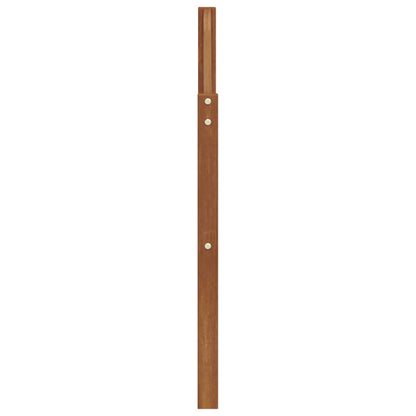 Armrest 2 pcs Natural 59 x 4 x 73 cm Solid Acacia Wood
