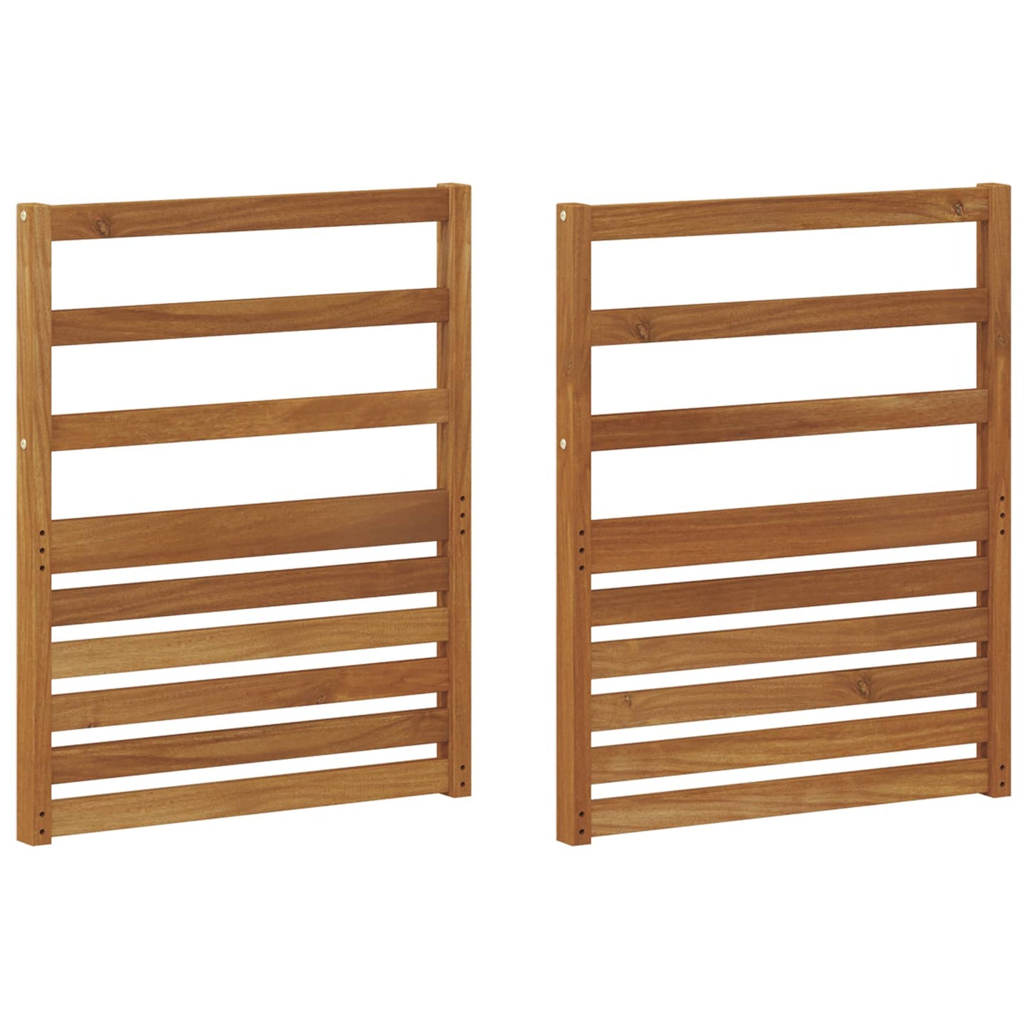 Armrests 2 pcs Brown 59 x 4 x 73 cm Engineered Wood