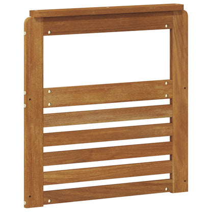 Armrests 2 pcs Brown 59 x 6 x 61 cm Engineered Wood