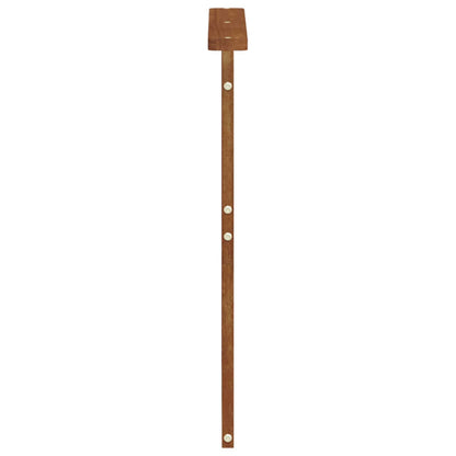 Armrests 2 pcs Brown 59 x 6 x 61 cm Engineered Wood