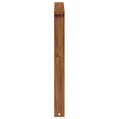 Armrests 2 pcs Brown 60 x 6 x 61 cm Engineered Wood