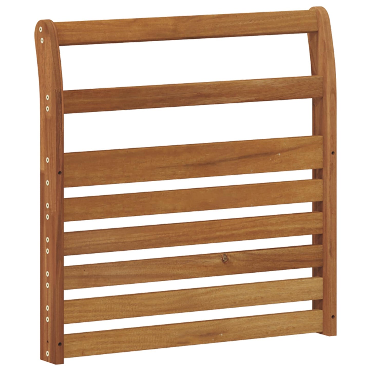 Armrest 2 pcs Natural 58.5 x 8 x 60 cm Solid Acacia Wood