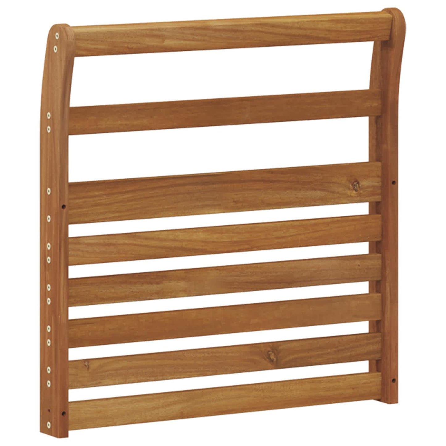 Armrest 2 pcs Natural 58.5 x 8 x 60 cm Solid Acacia Wood