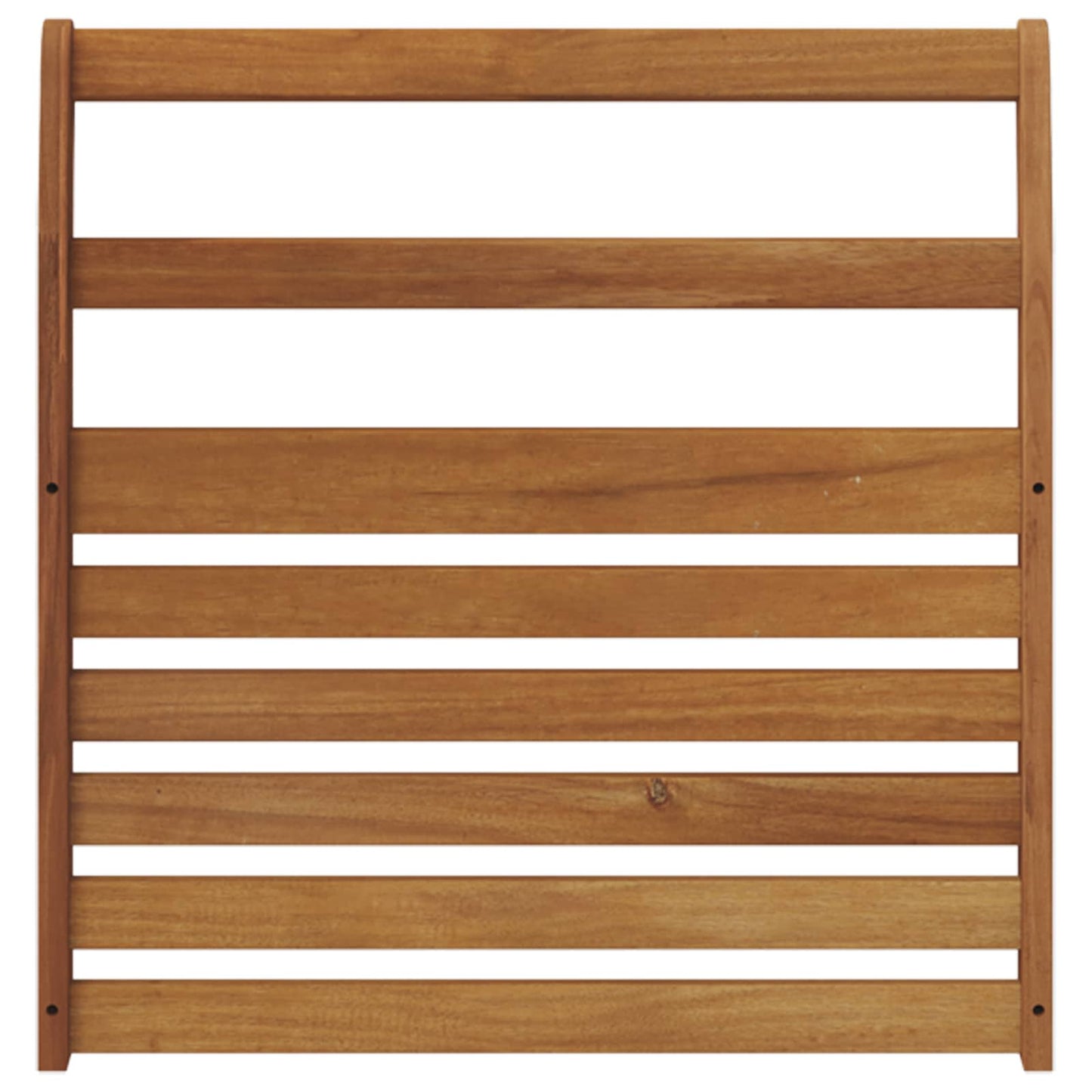 Armrest 2 pcs Natural 58.5 x 8 x 60 cm Solid Acacia Wood